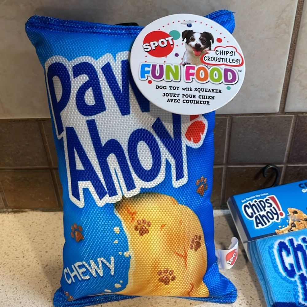 Paw Ahoy Chewy Dog Toy - Blue - Picture 3 of 5